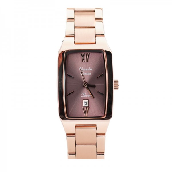 Alexandre Christie AC 2455 Full Rosegold Brown LDBRGBO